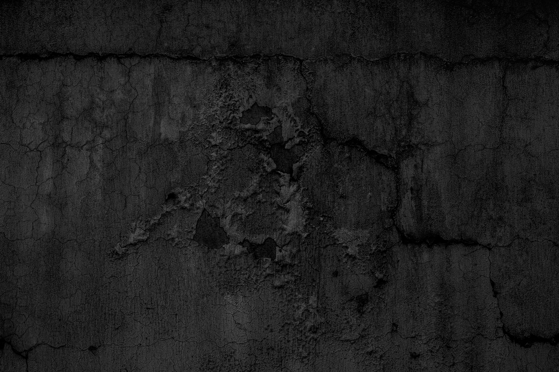 Cracked Concrete Wall